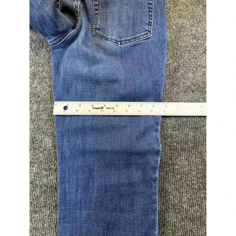 JJill Denim Authentic Fit Slim Ankle Jeans Women 6 Medium Wash Blue Tapered Leg